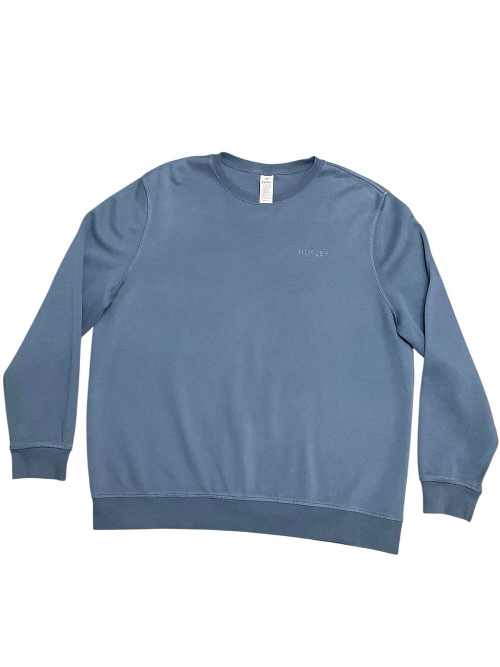 Hurley Women's Crewneck Sweatshirt Blue Size Large EUC